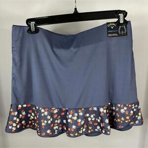 Callaway True Sculpt Opti Dri UPF 50 Floral Skirt Women’s Size Large NWT